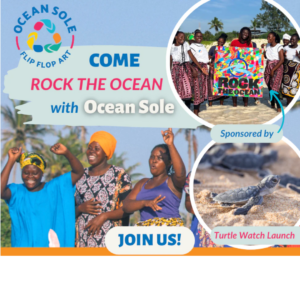 Ocean Sole "Rocks The Ocean Day" Event Flyer March 9, 2024
