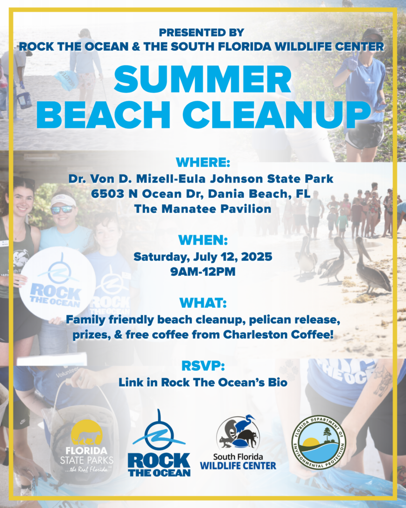 South Florida Wildlife Center Summer 2025 Cleanup