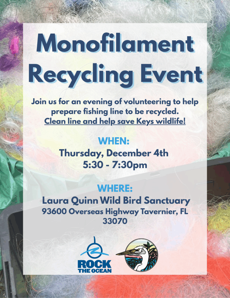Monofilament Recycling Event Flyer