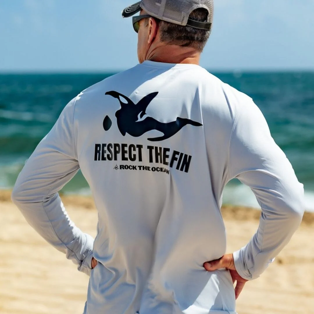 Respect The Fin Performance Long Sleeve
